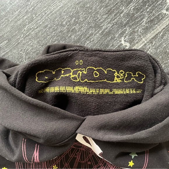 Spider worldwide black/white hoodie (Sp5der) - Picture 3 of 3